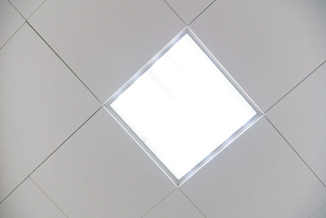 LED Panel Lights in a ceiling 