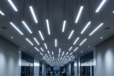 commercial lighting in office building 