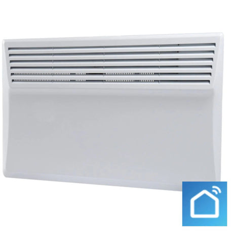 Ostro+: HEDFWECPH-10, Electric Convector Panel Heater, WiFi Enabled, Slimline Design, Metal, 1000W-2000W