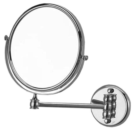 Wall mounted double sided mirror