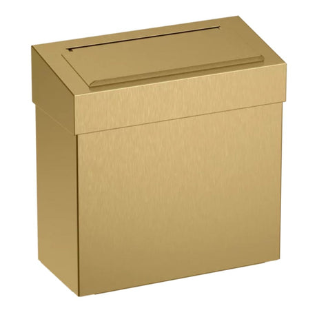 The Splash Lab gold waste bin 