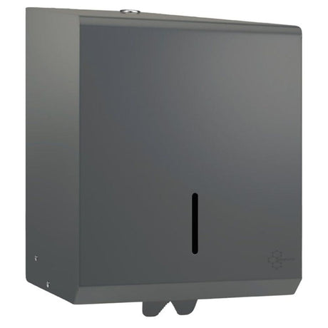 Grey Vivo hand towel dispenser 