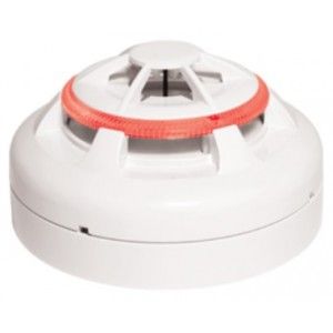 White and red Nittan Smoke Detector
