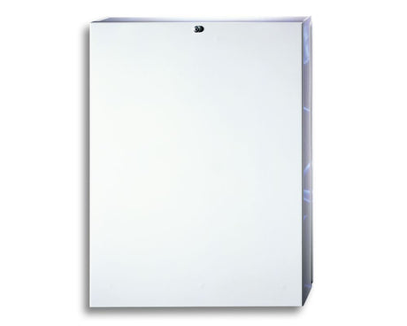 White burglar alarm control panel 