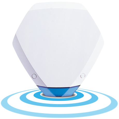 white Texecom alarm box