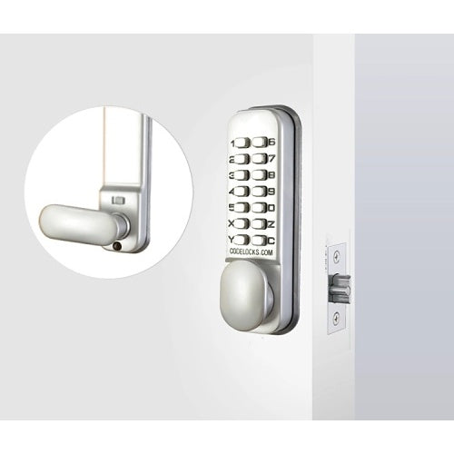 Codelocks CL155SG tubular mortice latch