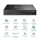 TP-Link VIGI NVR1008H-8MP – 8 Channel PoE+ Network Video Recorder | 4K HDMI, H.265+, ONVIF | SKU: VIGI NVR1008H-8MP