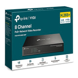 TP-Link VIGI NVR1008H-8MP – 8 Channel PoE+ Network Video Recorder | 4K HDMI, H.265+, ONVIF | SKU: VIGI NVR1008H-8MP