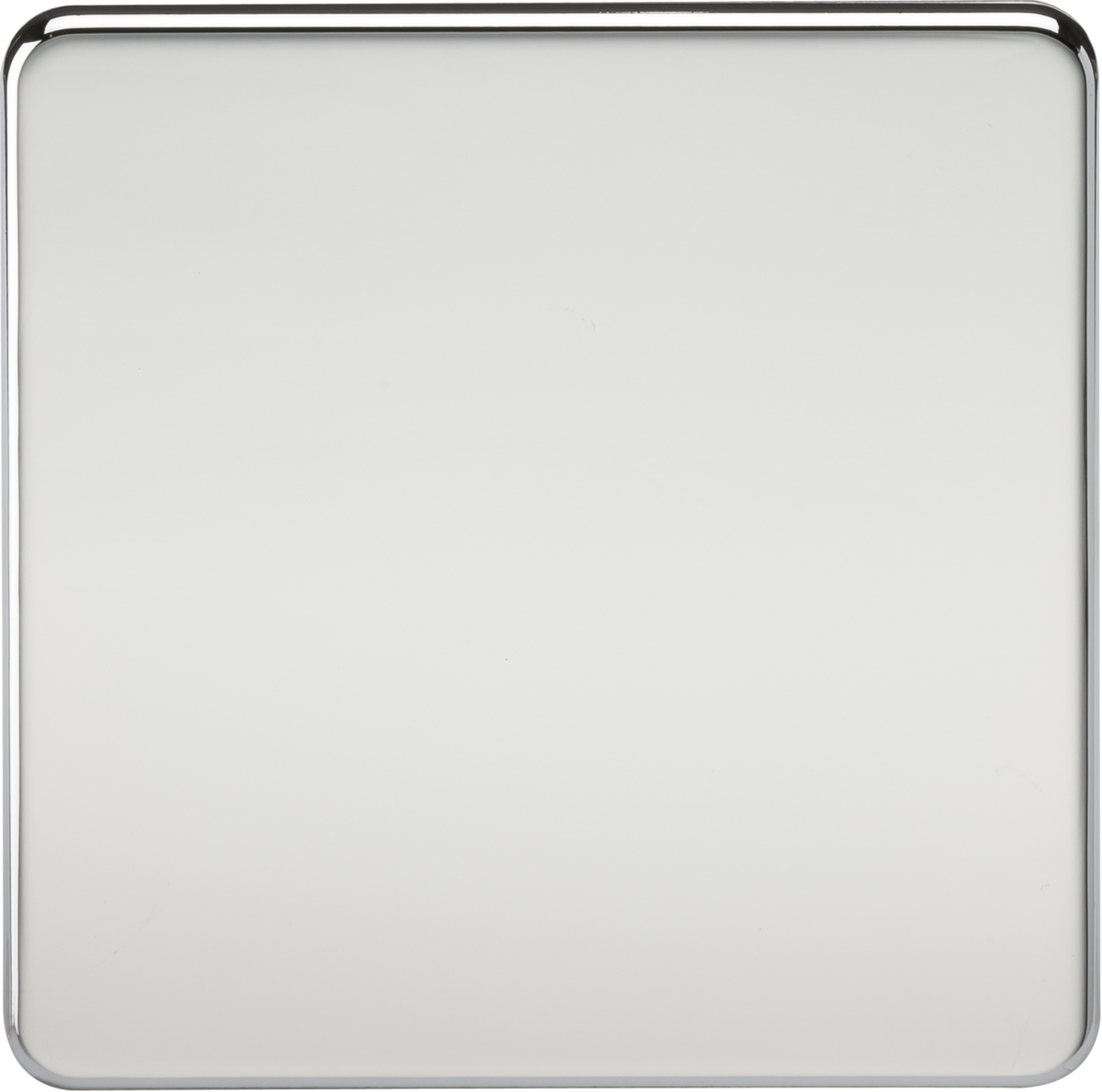 1G Blanking Plate - Polished Chrome