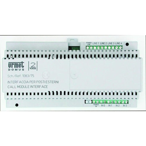 Urmet 1083/75 entry panel interface