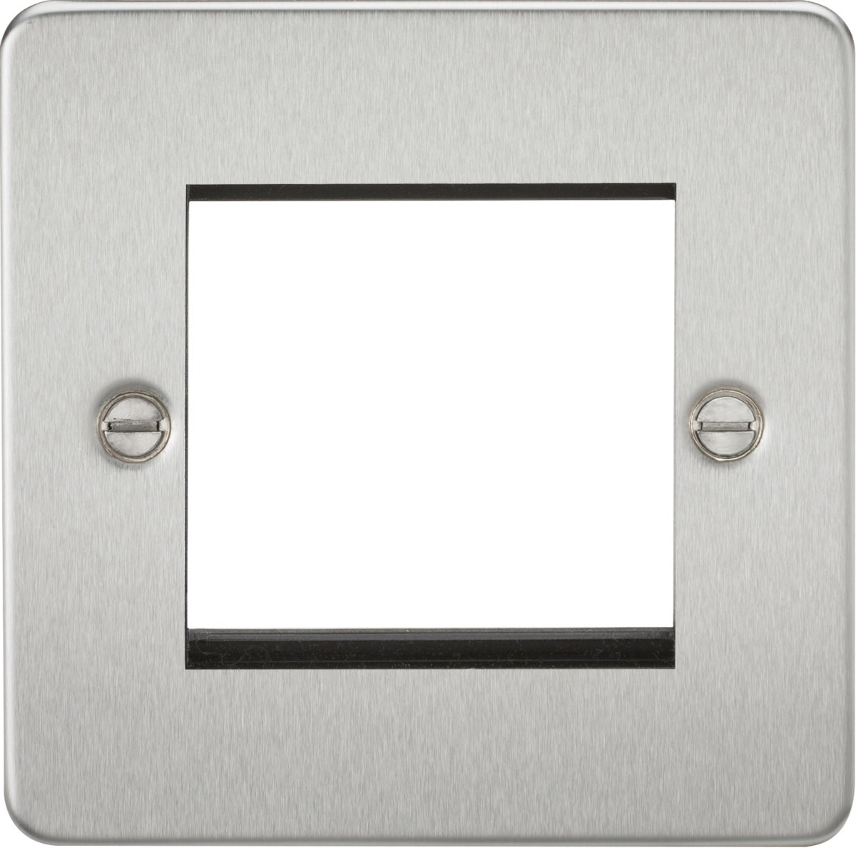 ML Accessories 2G Modular Faceplate - Brushed Chrome
