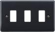 3G Grid Faceplate - Part M Compliant, Anthracite