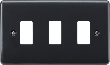 3G Grid Faceplate - Part M Compliant, Anthracite