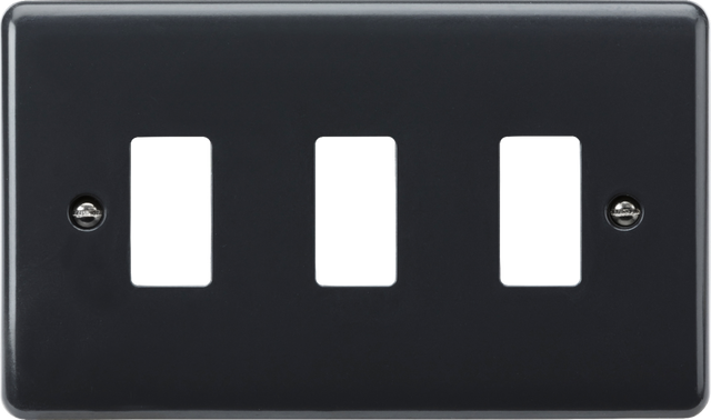 3G Grid Faceplate - Part M Compliant, Anthracite