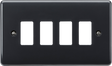 4G Grid Faceplate [Part M Compliant] - Anthracite