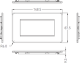 Additional view of 4G Modular Faceplate - Black Nickel