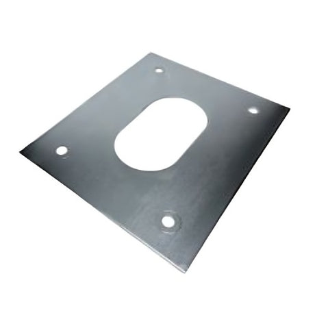 CAME 119RIG006 mounting base, silver