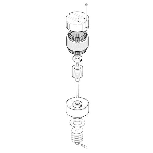 CAME 119RIY036 replacement motor unit