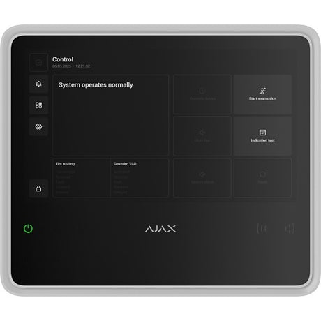 Ajax Systems 125732.315.WH indicating equipment