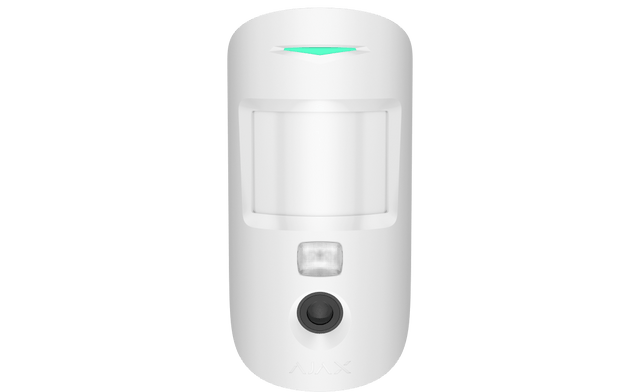 Ajax 132783.23.WH1 Wireless PIR Motion Detector