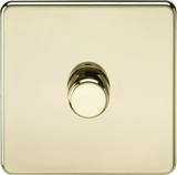 1G Intelligent Dimmer - Polished Brass SF2191PB