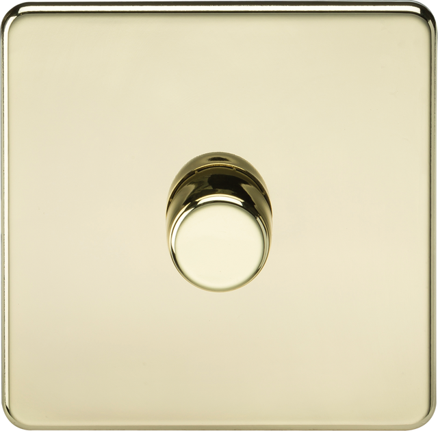 1G Intelligent Dimmer - Polished Brass SF2191PB