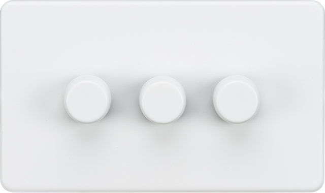 3G 2-Way Intelligent Dimmer - Matt White, 10-200W (5-150W LED)