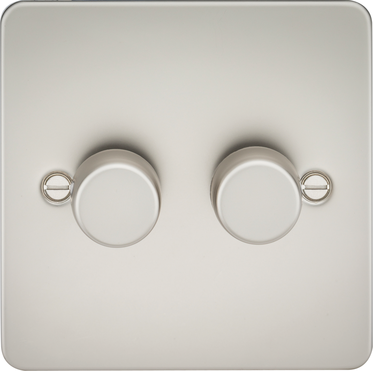 2 Gang 2 Way LED Dimmer Switch, Knightsbridge FP2192PL | WME