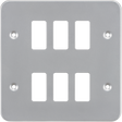 Metalclad 6G Grid Faceplate - Front View