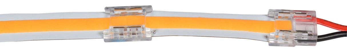LYYT: 156.655UK, Solderless 10mm COB LED Strip Connectors, Pack of 5, IP20