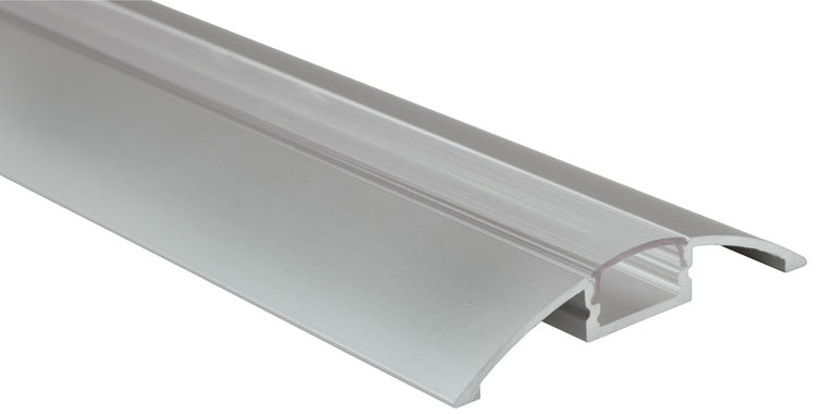 Tape Invisible Linear Diffusers LYYT: 156.926UK, Aluminium LED Tape Profile, 1m, Raised Bar ...
