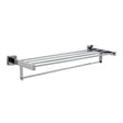 B-676 Chrome Towel Shelf with Square Bars