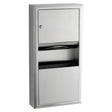 B-3699 Paper Towel Dispenser and 7.6L Bin Combination Unit