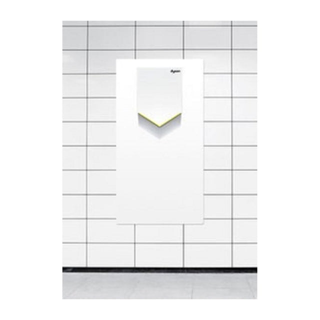 Hand Dryer Wall Guard for Use with Dyson Airblade V HU02W - White