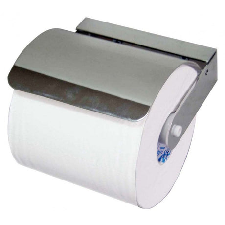 Chrome Plated Brass Toilet Roll Holder with Cover