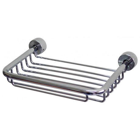 Chrome Plated Brass Basket Soap Dish