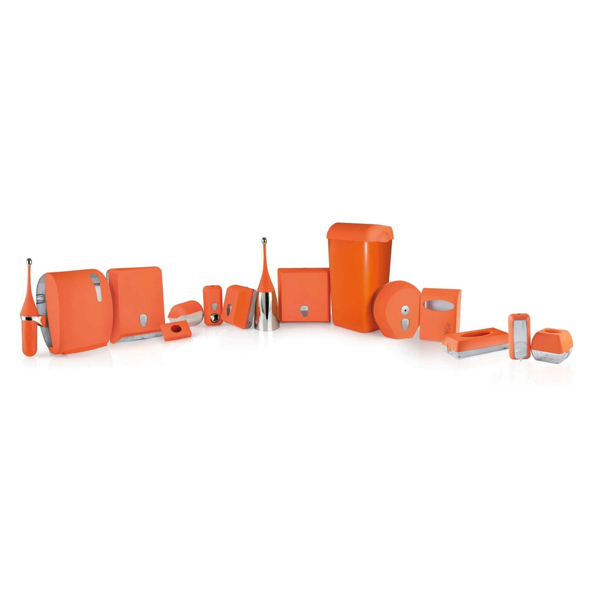 Soft Touch Floor Standing Toilet Brush Set