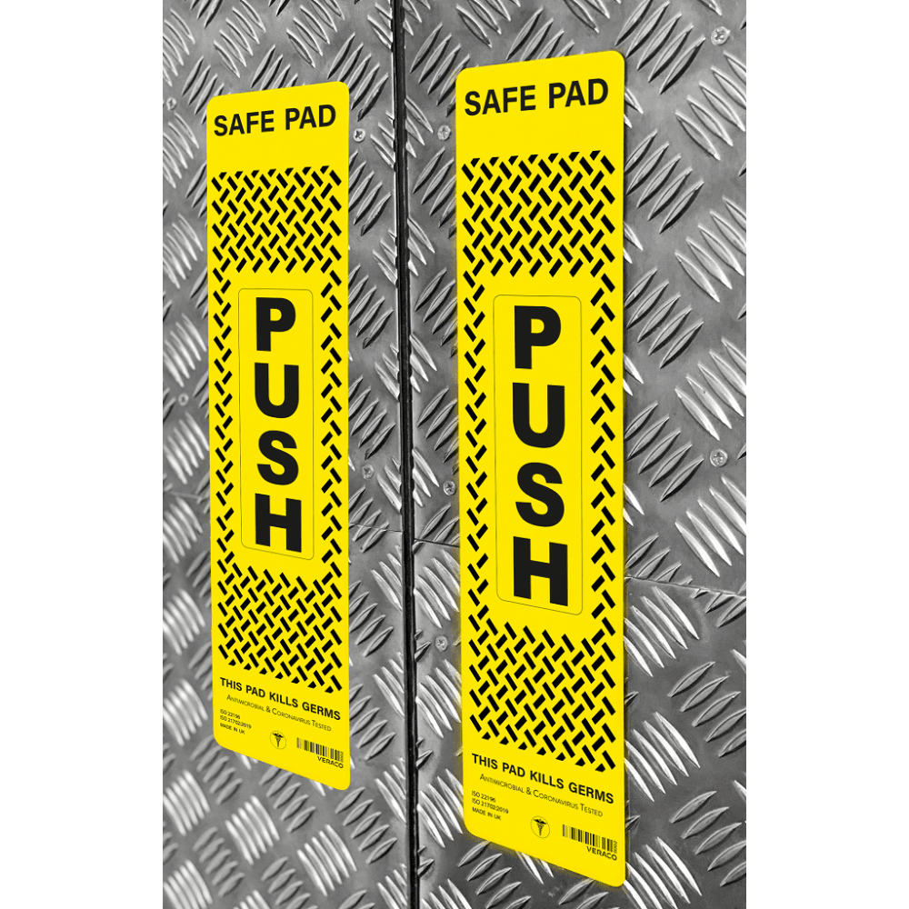 VERACO SAFE PAD ™ Antibacterial Push Pad (Large)