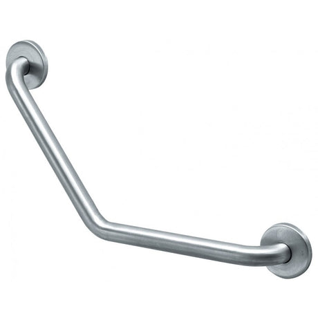 BA2130 / BA0130 Mediclinics Medinox Series Stainless Steel 130° Angled Grab Bar
