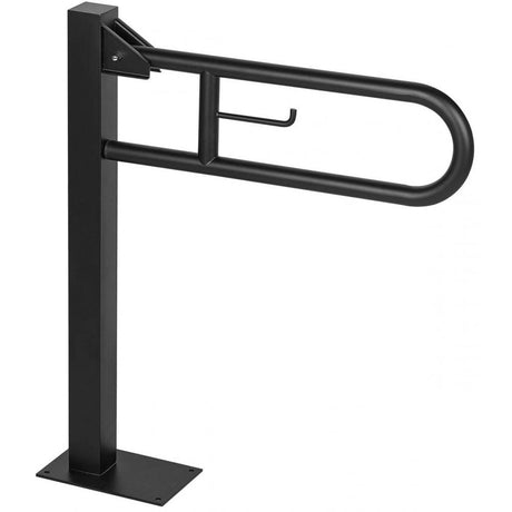 BGC2710 / BGC710 Mediclinics Medinox Series ø32mm Vertical Swing Grab Bar With Toilet Roll Holder