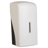 Vivo Halo Series ABS Plastic Satin White Multi Flat Toilet Paper Dispenser