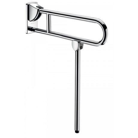 510162 DELABIE 304 Stainless steel 650mm Ø 32mm drop-down rail with leg