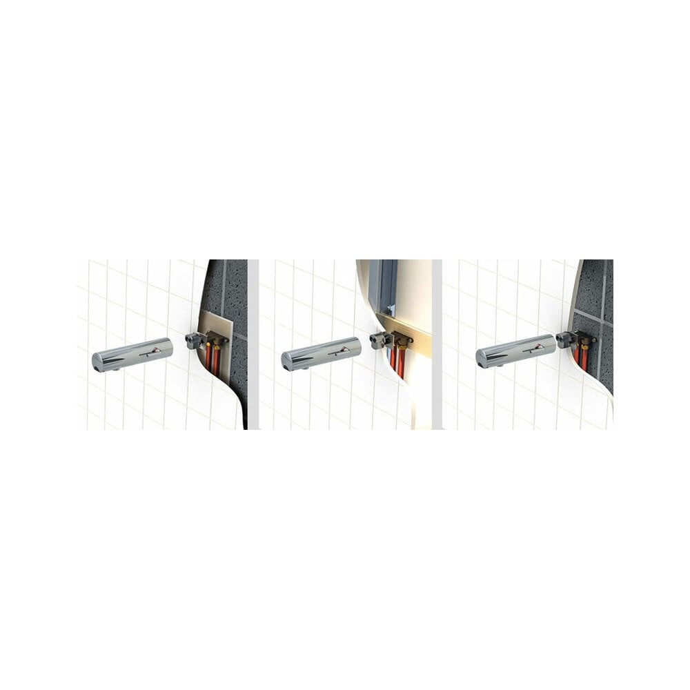 493500 / 493506 DELABIE TEMPOMATIC Wall Mounted M1/2" 220mm Electronic Mixer Tap