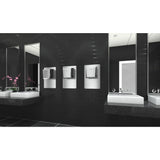 Mitsubishi Jet Towel Smart Wave u02 Hand Dryer - Silver