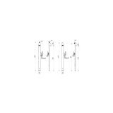 714800DP DELABIE SPORTING 2 Electronic Slimline Shower Panel with Rain Effect