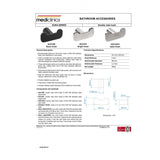 Mediclinics Double Robe Hook