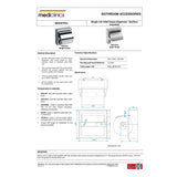 Toilet Roll Holder with Cover