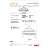 Mediclinics Triangular Soap Dish