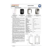 Machflow Plus Brushless Hand Dryer with HEPA filter & Ioniser M19A
