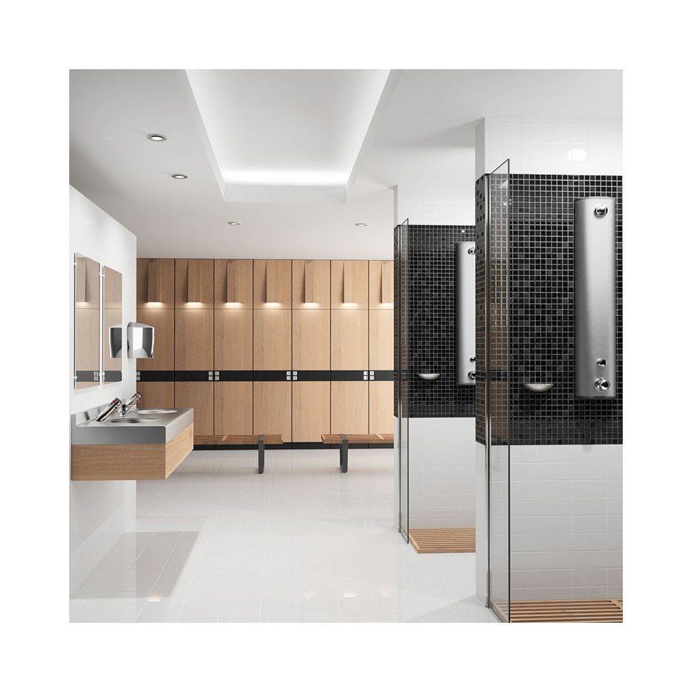 792310UK DELABIE SECURITHERM Thermostatic Time Flow Shower Panel